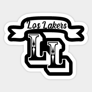 los lakers beatiful Sticker